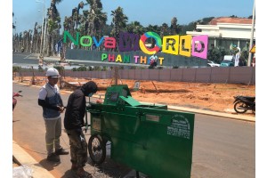 Cung cấp máy bẻ đai sắt cho dự án Nova World Phan Thiết, Bình Thuận