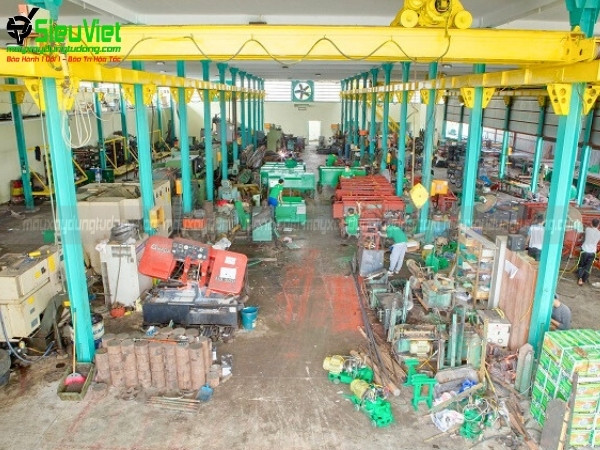 Nhà máy sản xuất máy bẻ đai 5000m2 của Siêu Việt tại Thái Bình