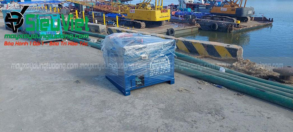 Siêu Việt cung cấp máy móc đến các đơn vị tại dự án điện gió