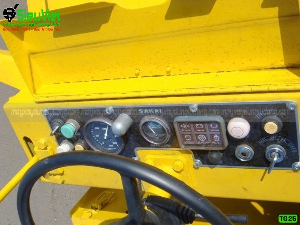 Hệ thống điều khiển xe lu rung TG25